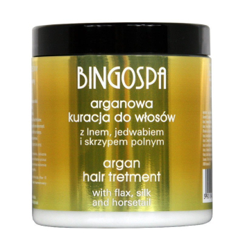 .! BINGOSPA Arganowa kuracja z lnem i jedwabiem 250g